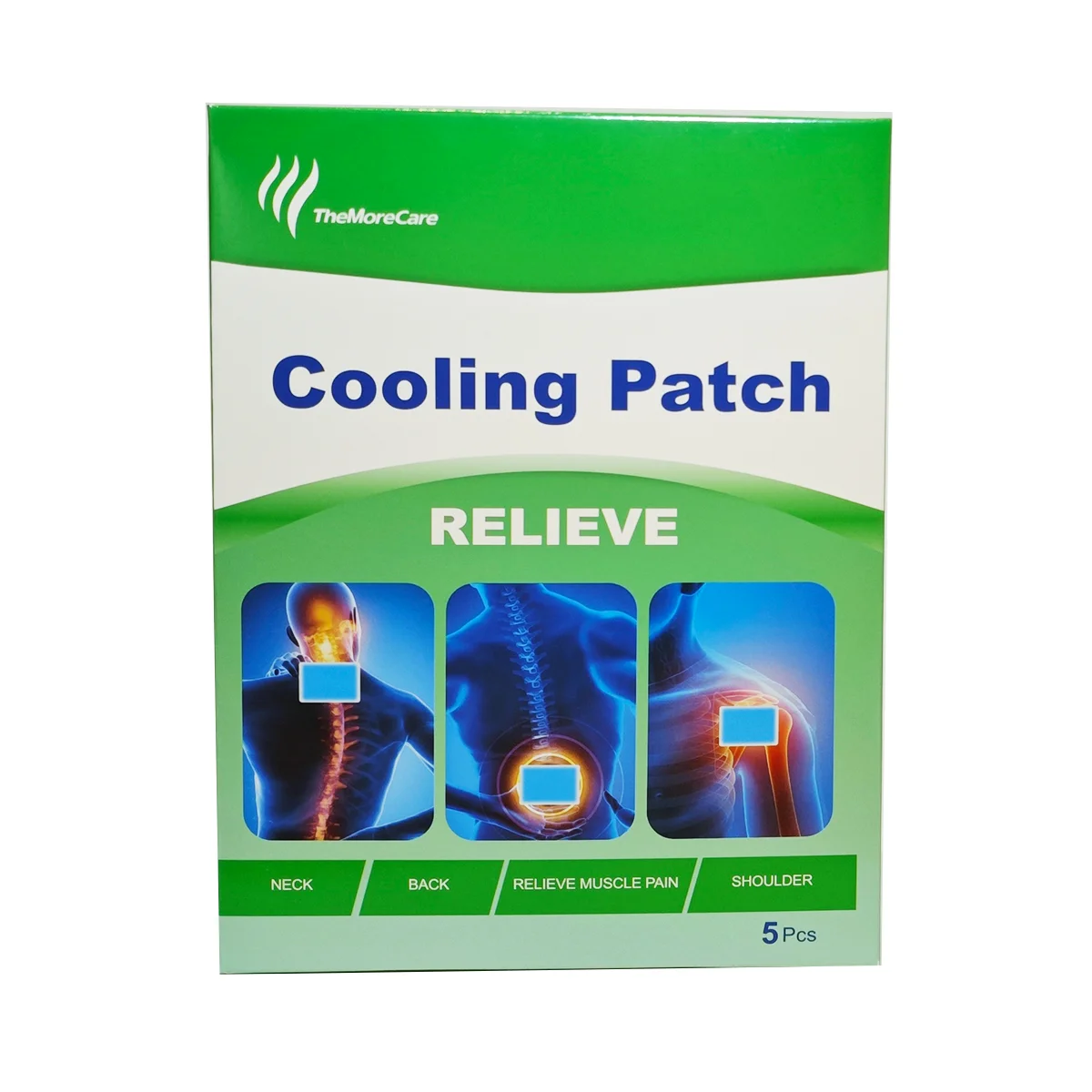 Hydrogel Cold Compress Cooling Patch Body Pain Relief Patch Self Cooling Gel Patch for Physical Pain Relief