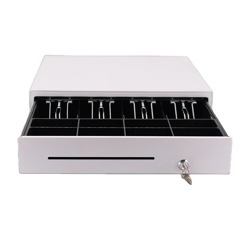 Cedi 415 white heavy duty full metal cash drawer cash register high quality economical electronic usb Cashier machine restaurant