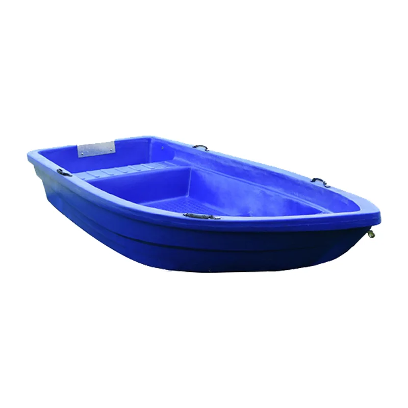 LANBO 270cm length plastic boat 4 persons plastic boats portable plastic boats from china