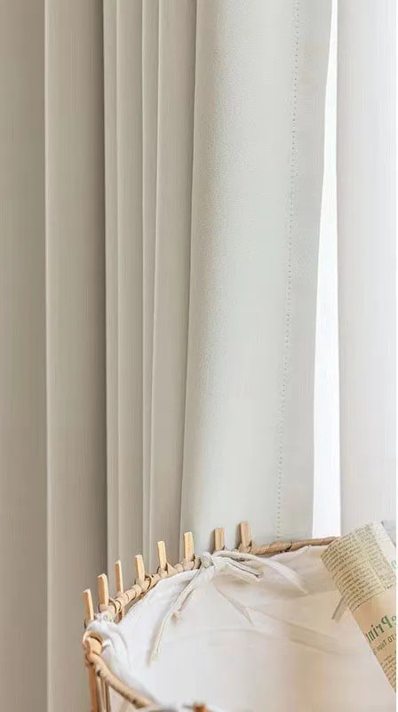 Light luxury modern velvet sunshade cloth balcony curtains for living room