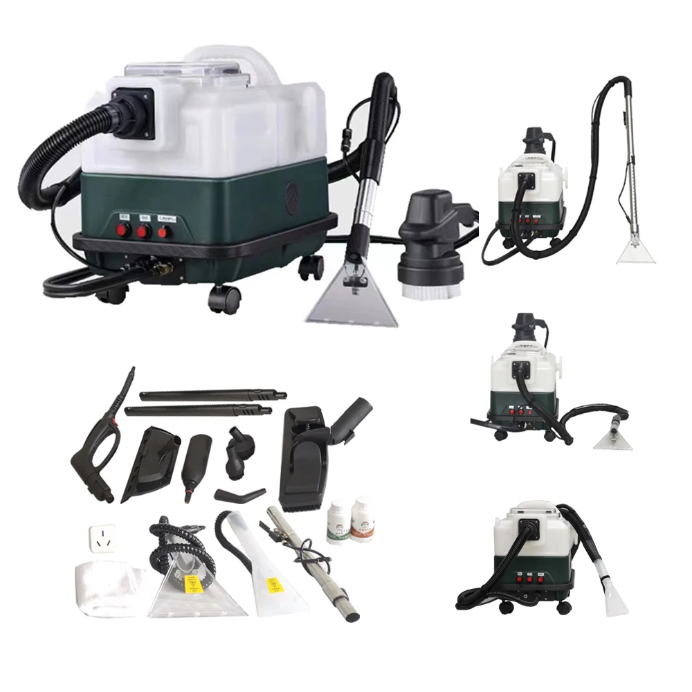 2023 New YY-10F multifunction industrial carpet steam cleaning machine heated carpet extractor