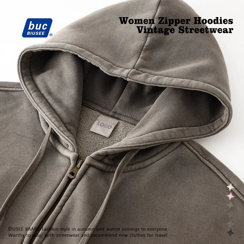 Crop Top Hoodie Custom Logo Design Zipper Hoodie Drawstring Hoodies High Quality