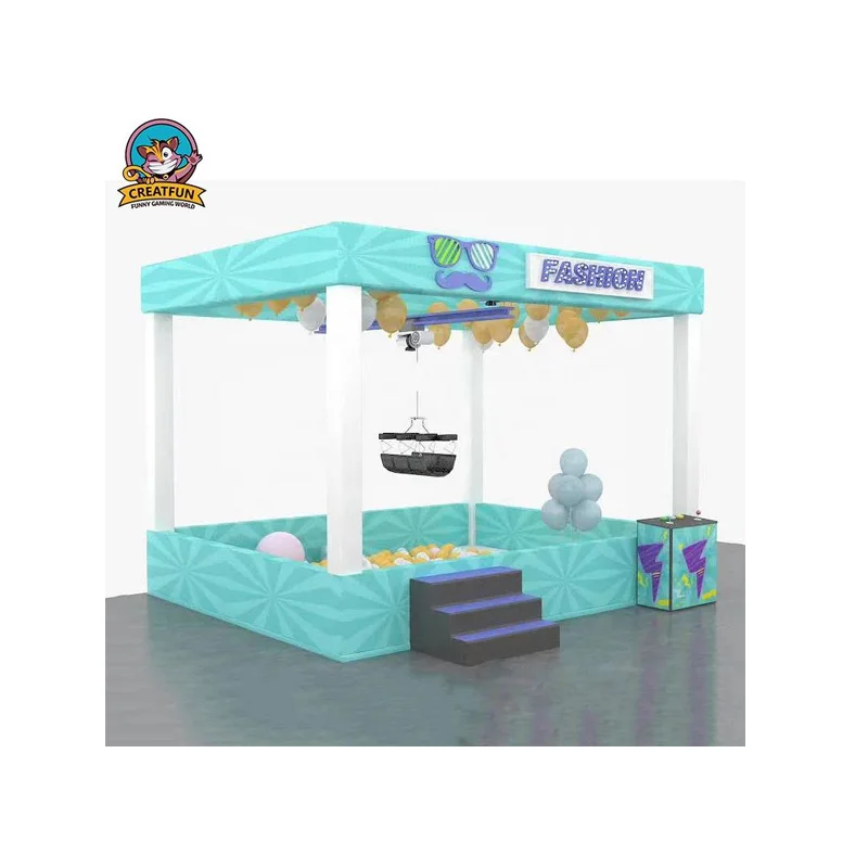 Popular human claw game machine real people catch gifts super large crane machine