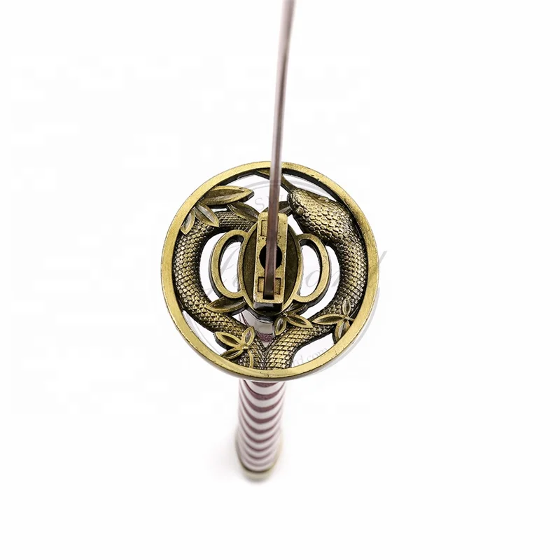 Demon Slayer Red Serpent Nichirin Blade Obanai Iguro Katana Sword