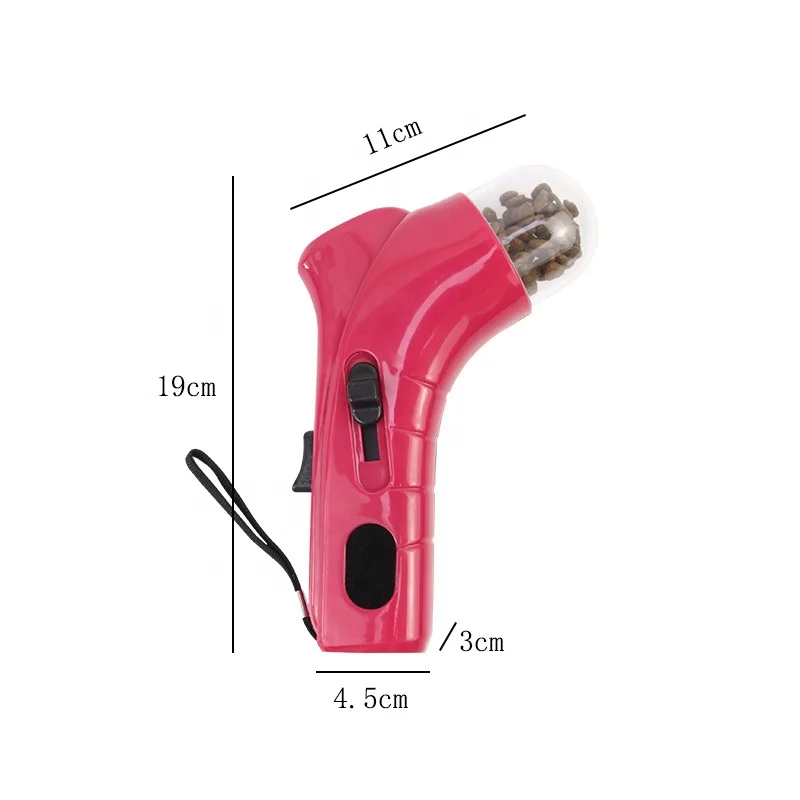 Pet outdoor puzzle interactive snack feeder training press catapult for dog training reward equipment with hanging rope