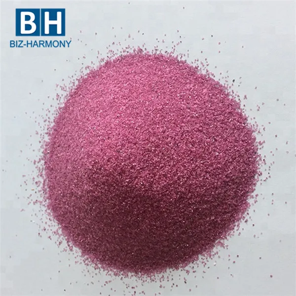 
Sandblasting Abrasive Grit Micropowder Pink Fused Aluminum Oxide Chromium Corundum 