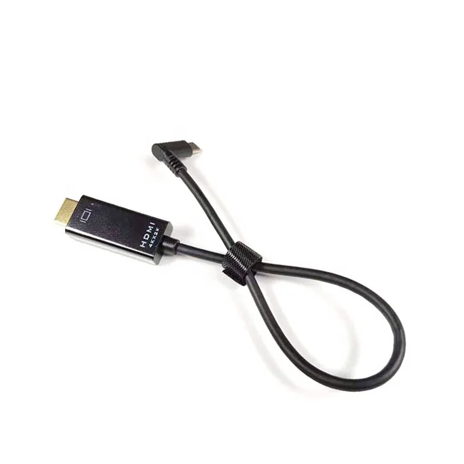 OEM Smart Customize Mobile Phone Connect Laptop Type C to Male HDMI Cable Adaptor