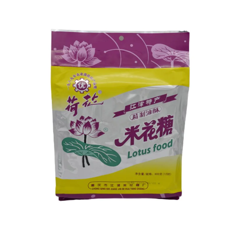 
Healthy chinese snack rice cracker cookies Direct purchase 