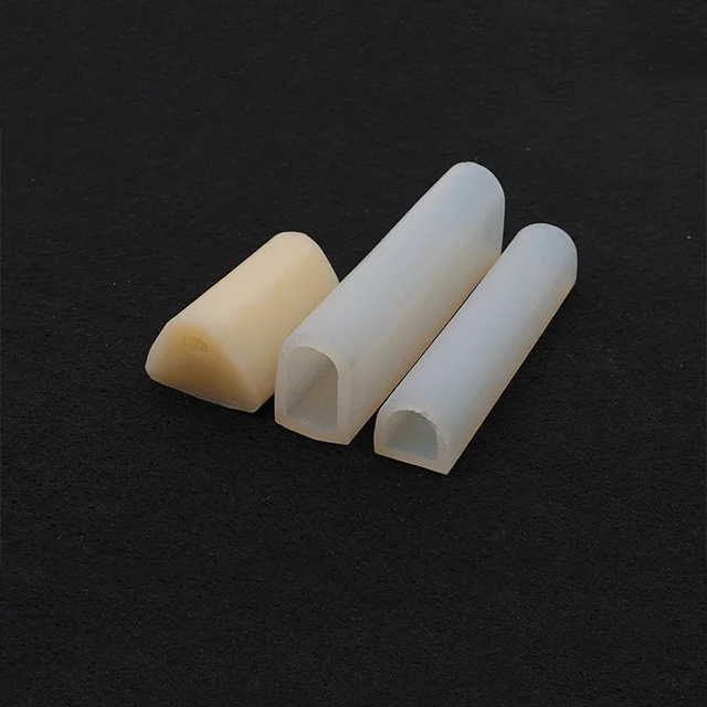 Color silicone Rubber Sealing Strips factory supplier