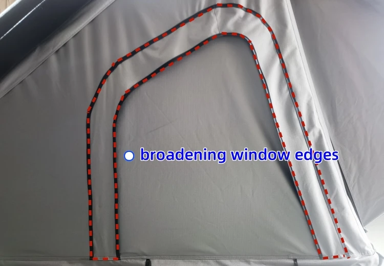 4WD aluminium clam shell triangle roof top tent cheap ABS top roof tent for car outdoor event