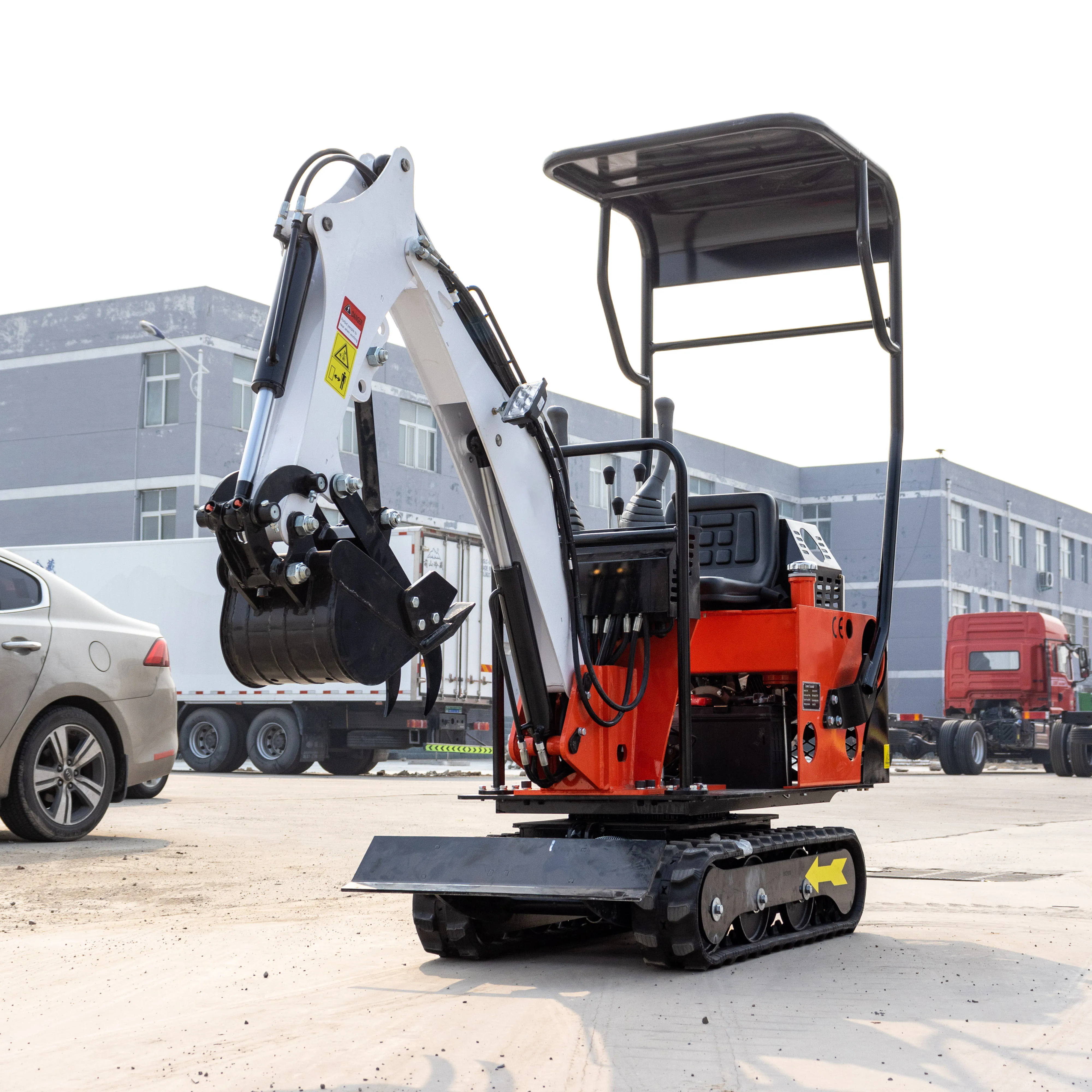 Free Shipping mini excavator/mini digger HT08 HT10 with EPA CE