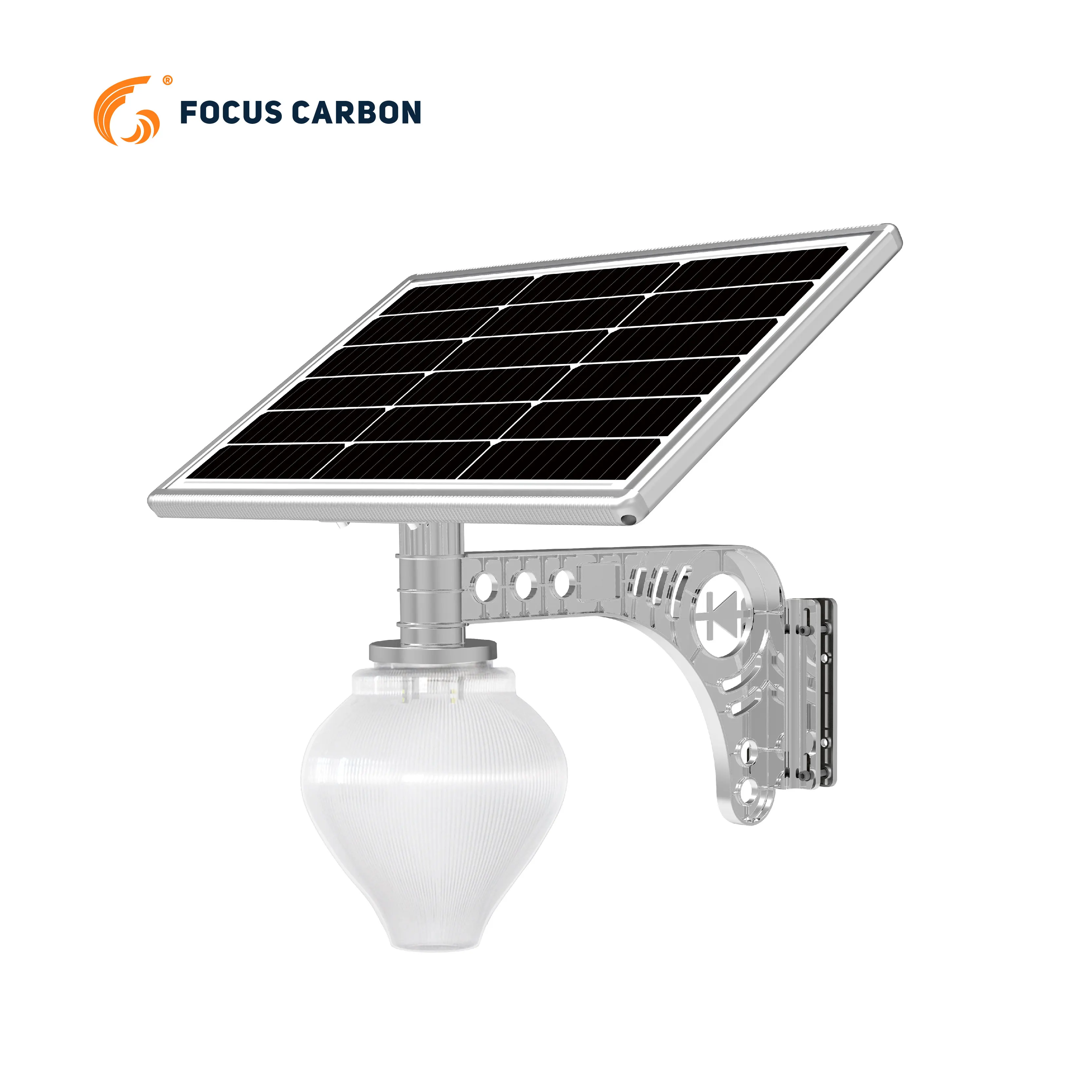 solar garden light -peach light 15W 10 years warranty solar manufacture solar light