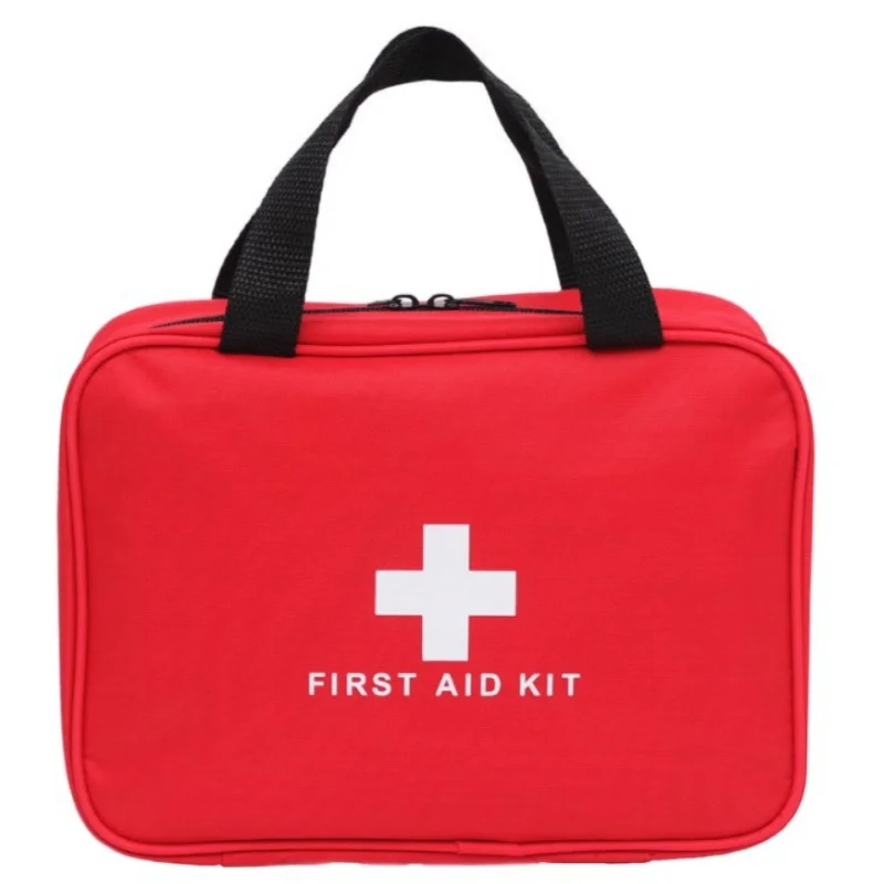 Tjd Supply Wholesale High Quality Red Survival Kit Easy To Carry Large Capacity First Aid Kit With Handle At Home