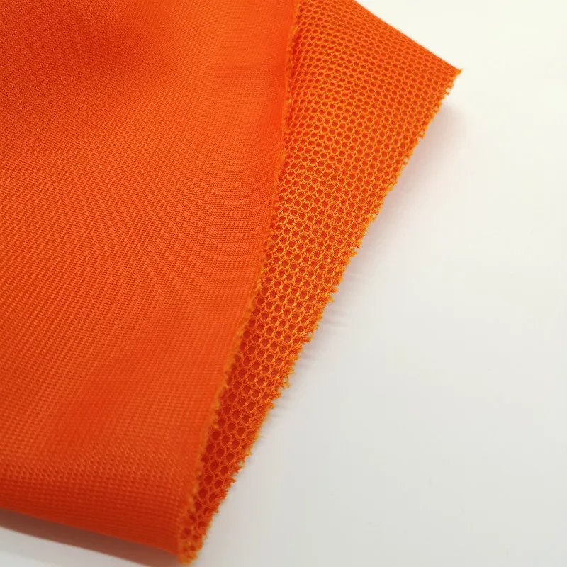 
100% polyester 3d mesh honeycomb fabric for mountaineering knapsack fabric car 100% polyester fabric 