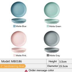 Меламиновая печать, меламиновая тарелка, круглая матовая, 6, 8, 9, 10, 11 дюймов, жесткая пластиковая обеденная тарелка, 100% меламиновая обеденная тарелка, набор