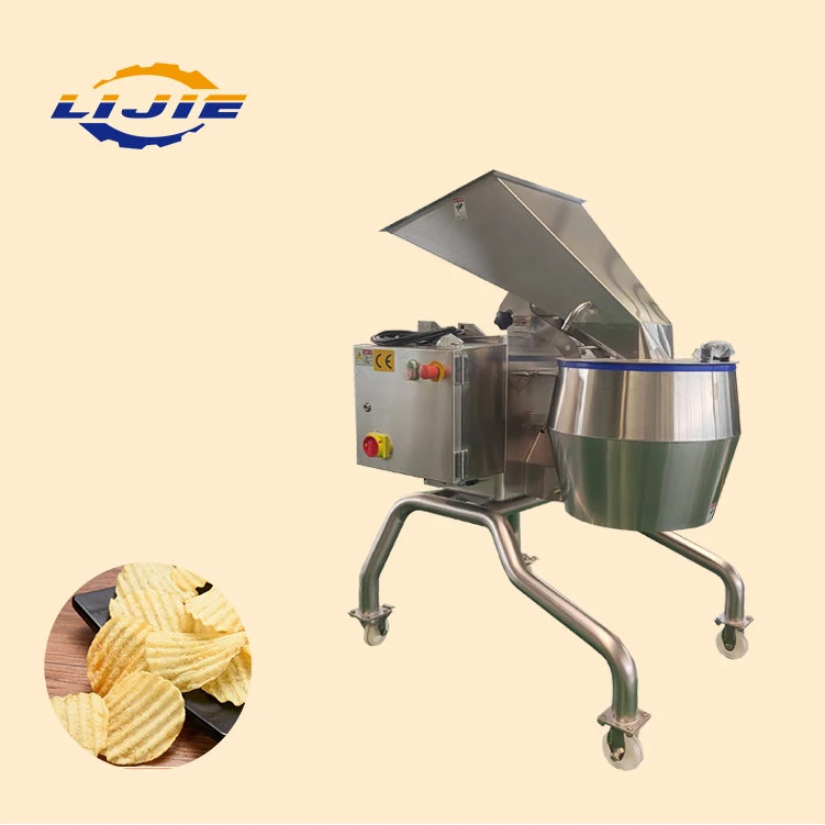 High Quality Chips  Making Machine Price Frozen French Fries Process Production Line Potato Chips cutting machine Plant Cost