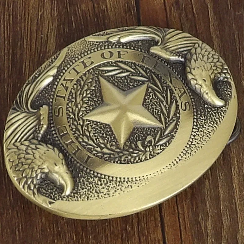 Custom design vintage cowgirl cowboy western belt buckle