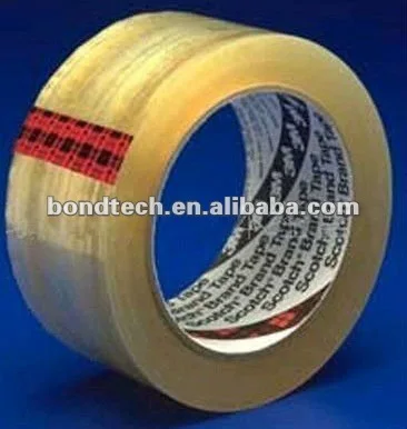 Упаковочная лента Bopp 373/прозрачная полиэфирная 3M 373/упаковочная