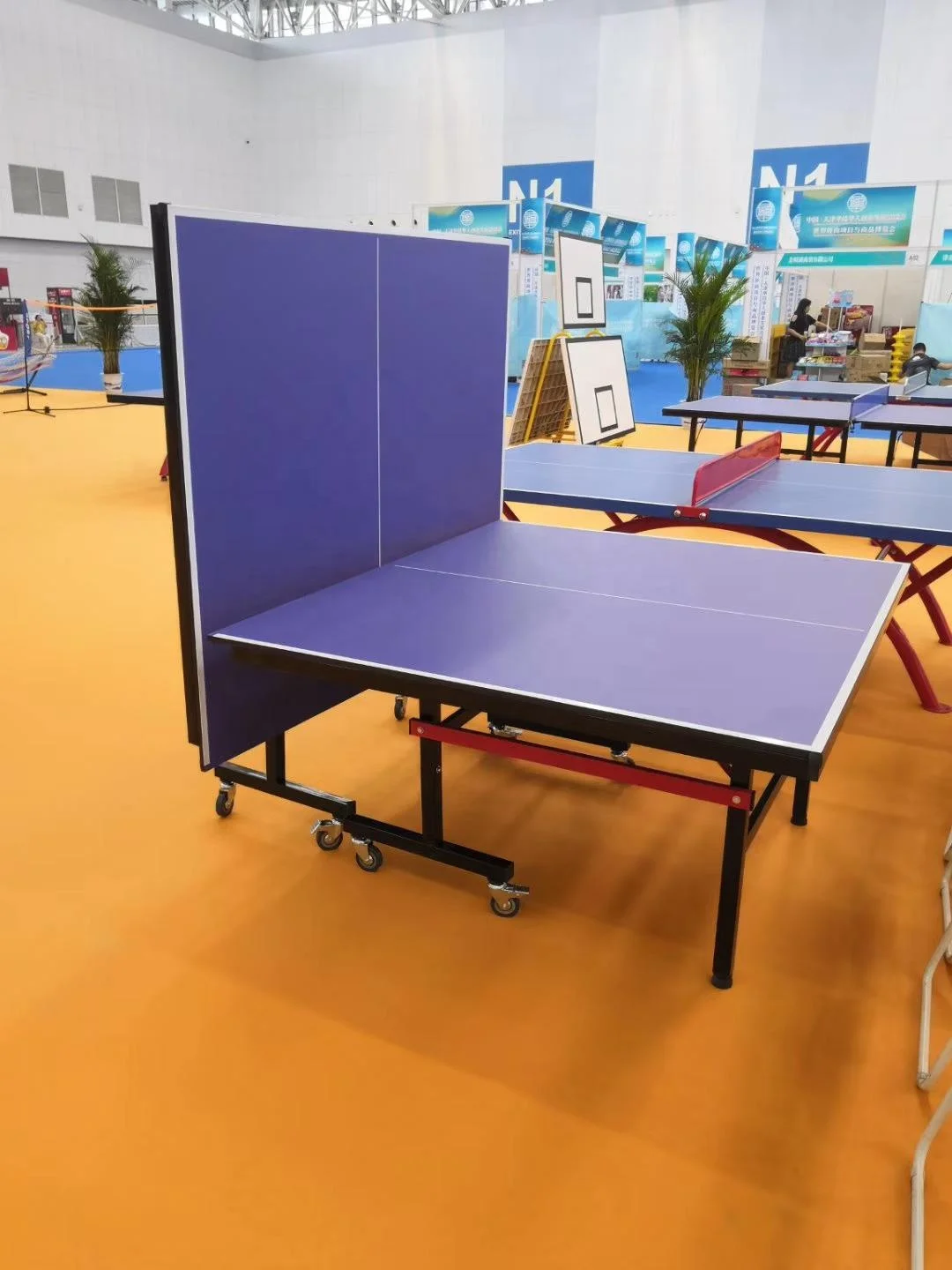 
Cheap price outdoor table tennis table folding pingpong table 