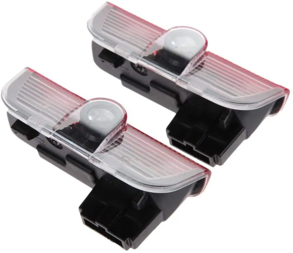 Car Led Door Light HD Logo Projector Ghost Shadow Welcome Lights Ground Courtesy Step Light for Volkswagen Plug and Play 5W