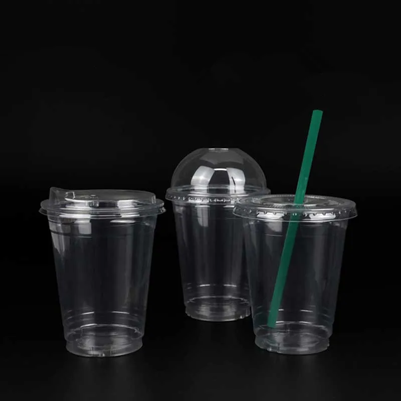 clear disposable plastic cups pp plastic cups 16oz plastic cups with lids and straws wholesale