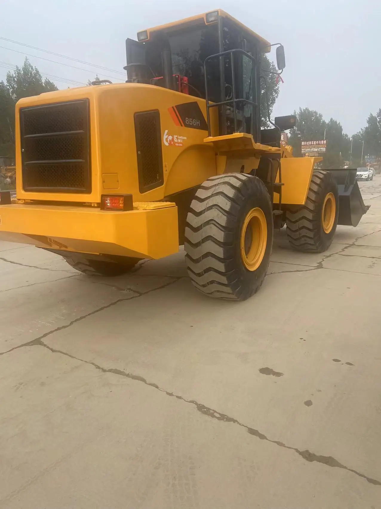 Good Condition Second Hand 6 Ton used liugong 856h wheel loader SDLG loaders used front loader