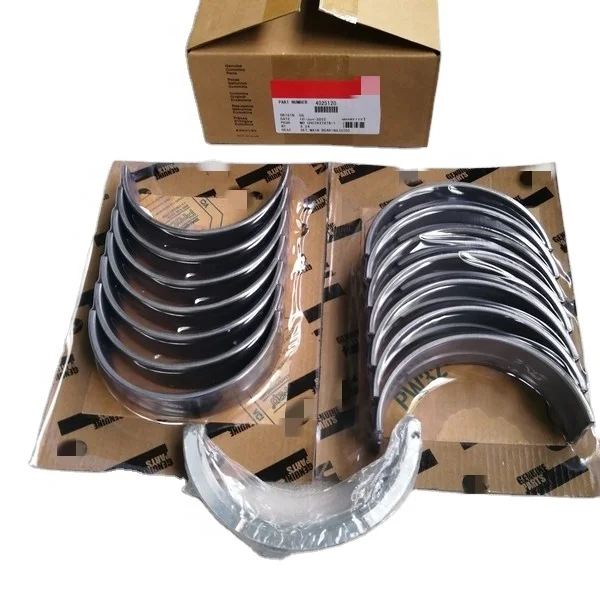 Главный подшипник коленчатого вала для деталей двигателя Cummins N14 M11 OEM 3055145 3801150 4025120 4025125 4023203