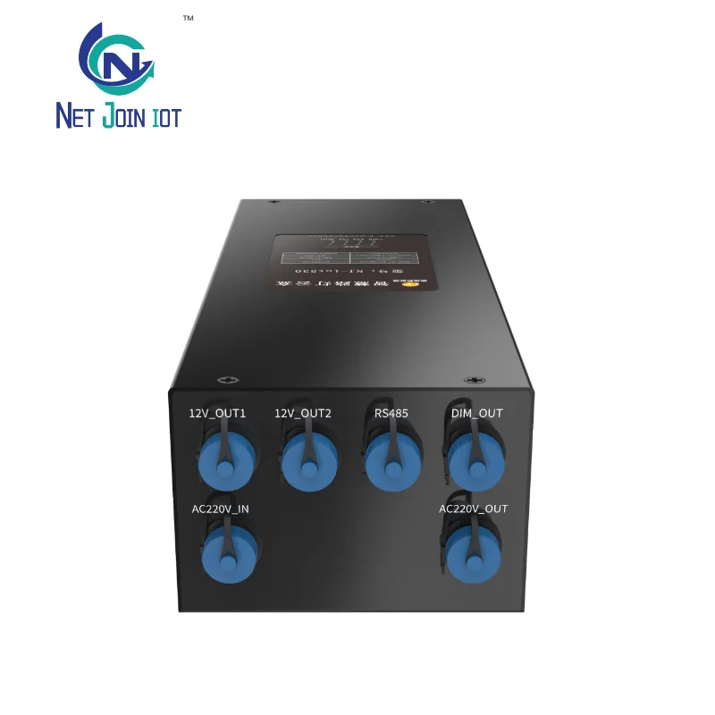 Smart Street Lamp Gateway Support WIFI 4G Gigabit Network Port Remote Control System IP Voice Column For Smart Pole