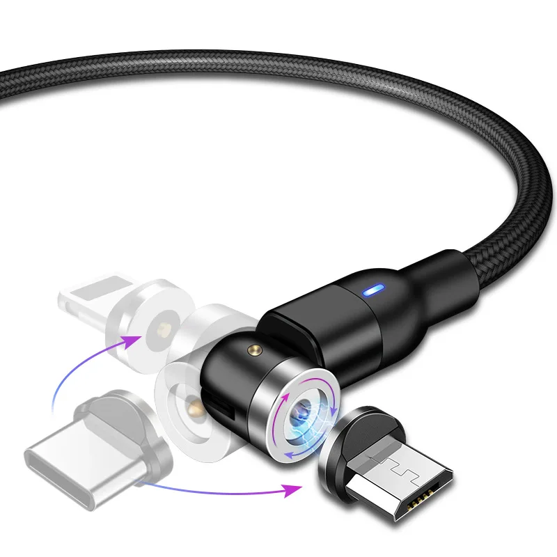  OEM магнитный кабель USB Type C быстрое зарядное устройство Micro Магнитный для передачи данных