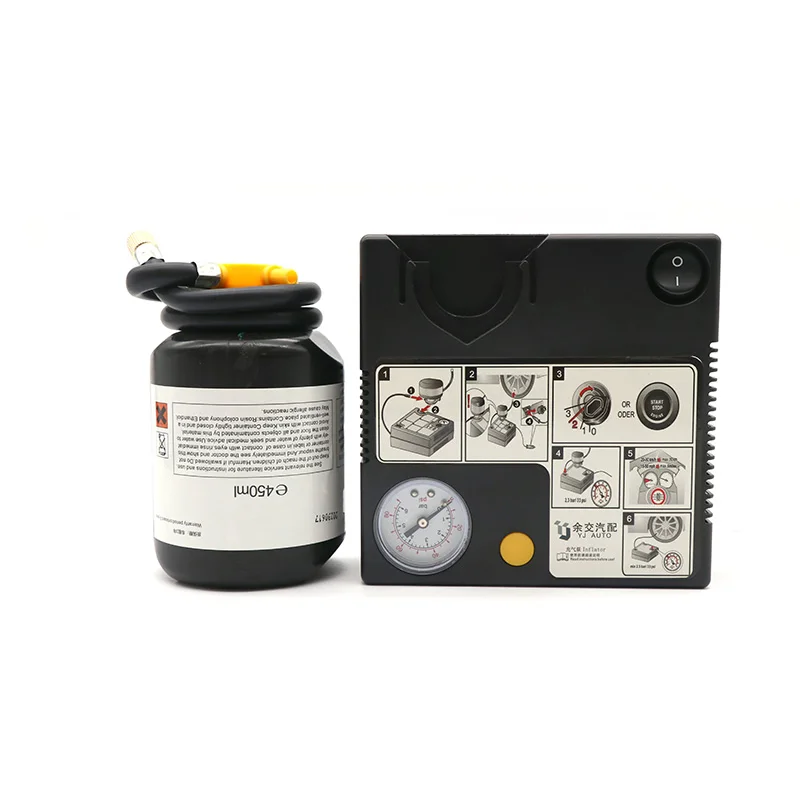 The factory produces portable automobile tire inflators