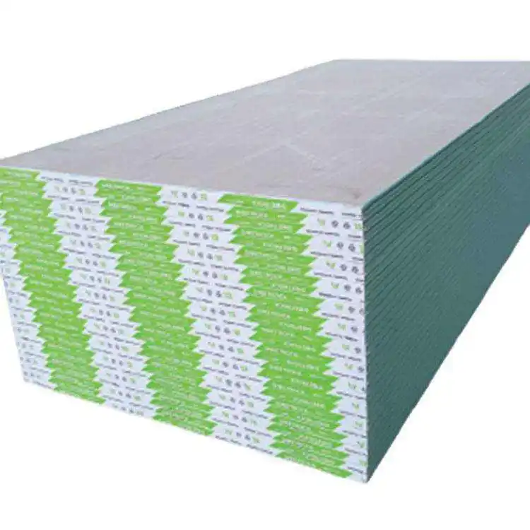 Factory Wholesale Anti Moisture Flexible Usage Gypsum Fiber Board Plasterboard Raw Material
