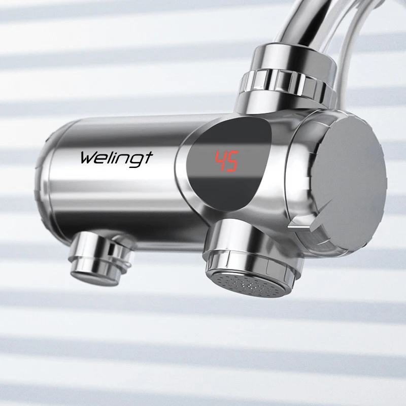 Горячая дешевая пластиковая портативная мини безрезервуарная ванная комната кран горячий холодный 3 секунды мгновенные электрические водонагреватели для