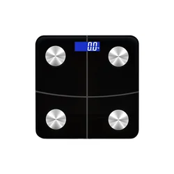 Цифровой анализатор жира для ванной комнаты, умные весы для взвешивания с приложением