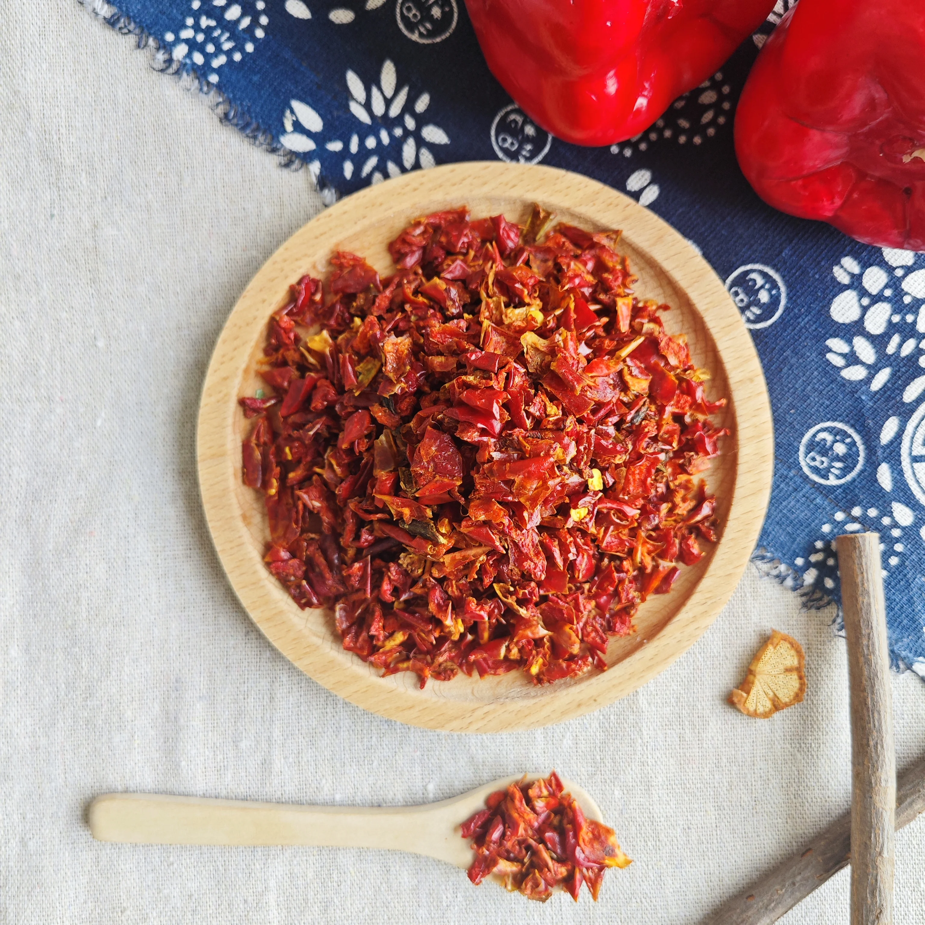 factory supply Top grade 100% natural organic dehydrated red pepper