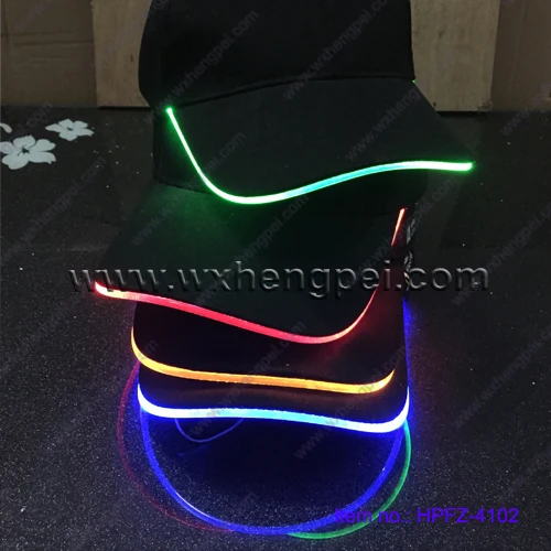 Customized new style flashlight cap / Leisure hat with light