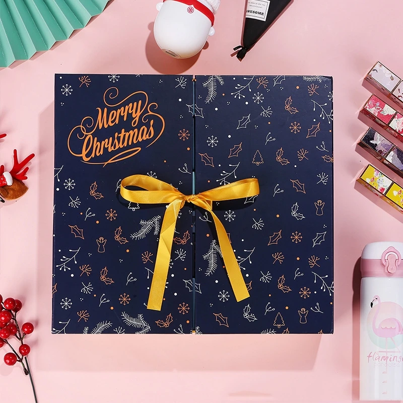 Wholesale Christmas gift boxes, candy gifts countdown, Advent gifts christmas gifts private label