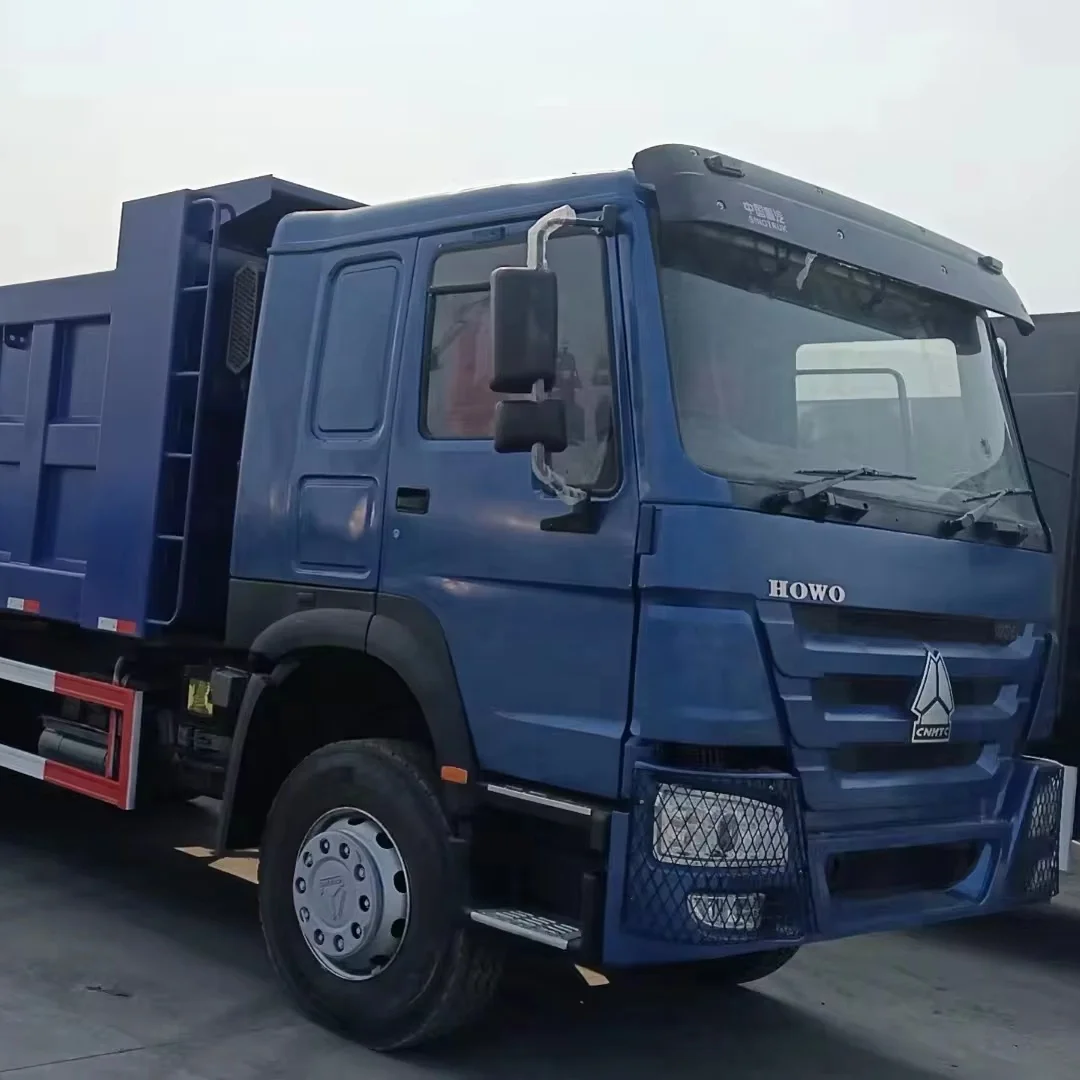 Hot selling tupper truck 6x4 used Howo trucks Shcaman mining dump truck in Africa