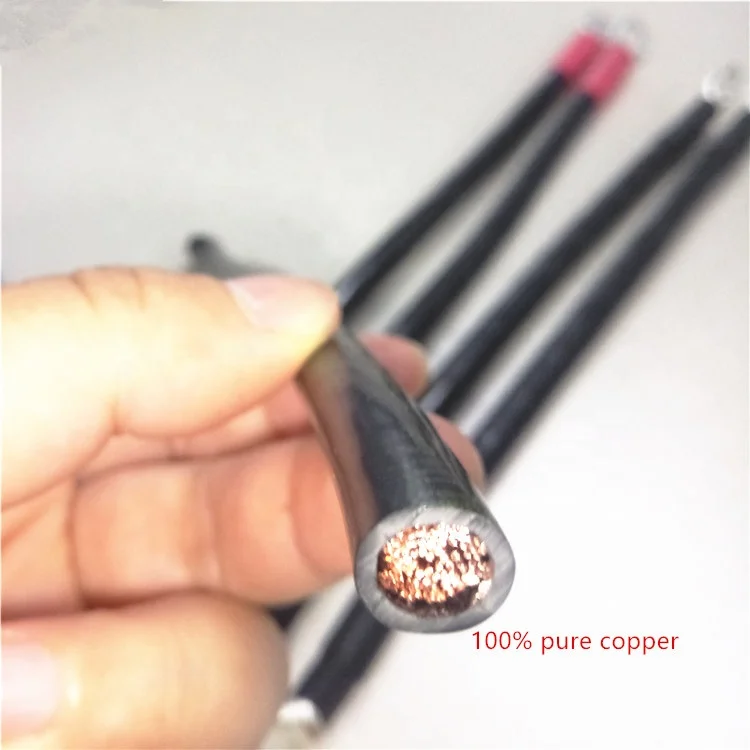OEM terminal lugs wire harness solar inverter dc battery cable