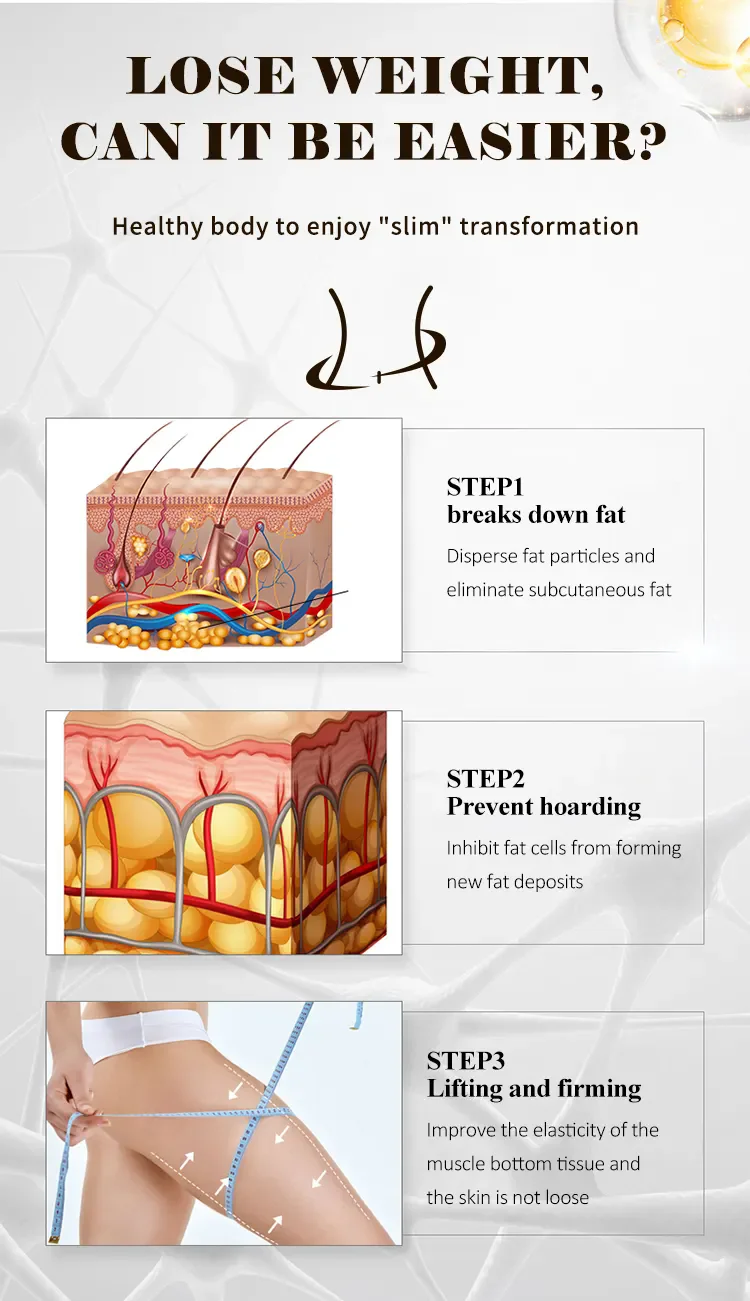 Wholesale 100% Pure Organic Plant-Based Cream for Slimming Fat Burning & Anti-Cellulite Body Care for Massage