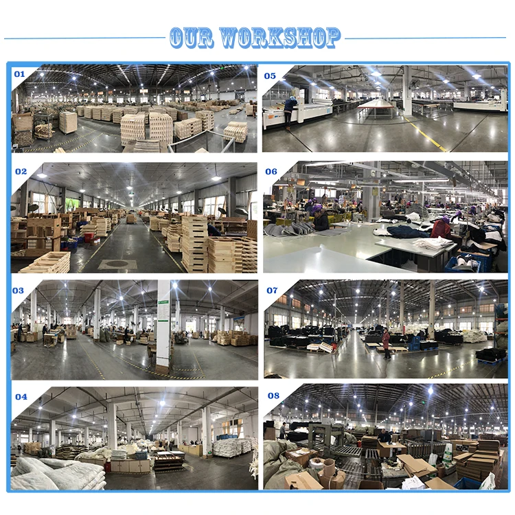 Living room furniture Sofa bed in grey fabric with cup holder