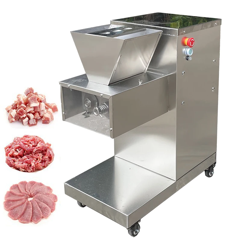 commercial meat cutting machine slice meat cutting machine / cutter meat machine / Meat Cube Cutting