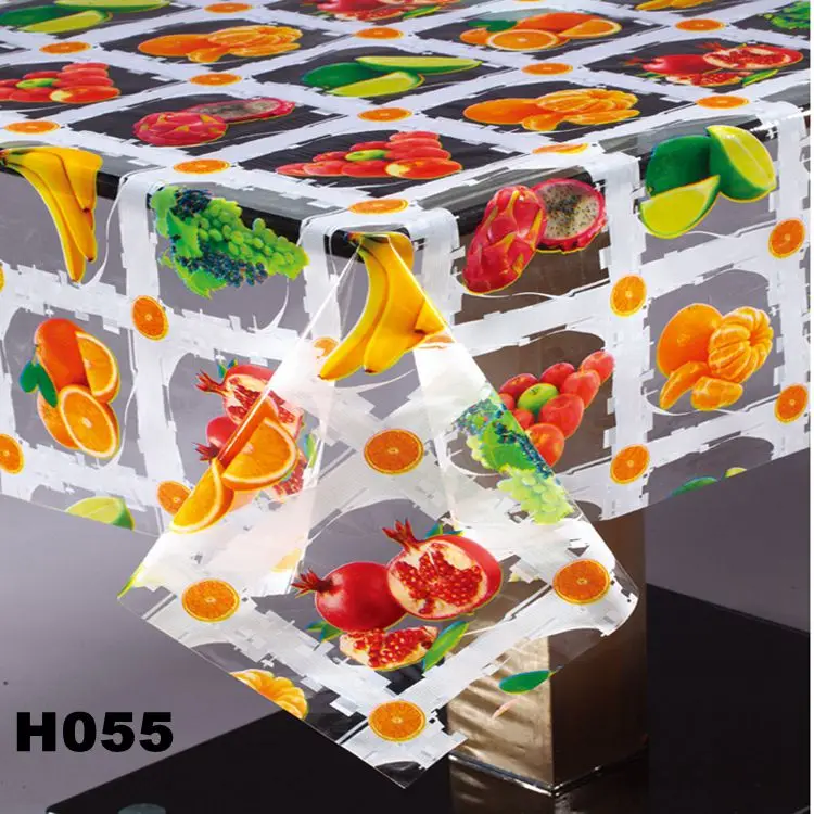 Multi-Size Protector Desk Pads Table Mats Clear Print PVC Table Cover
