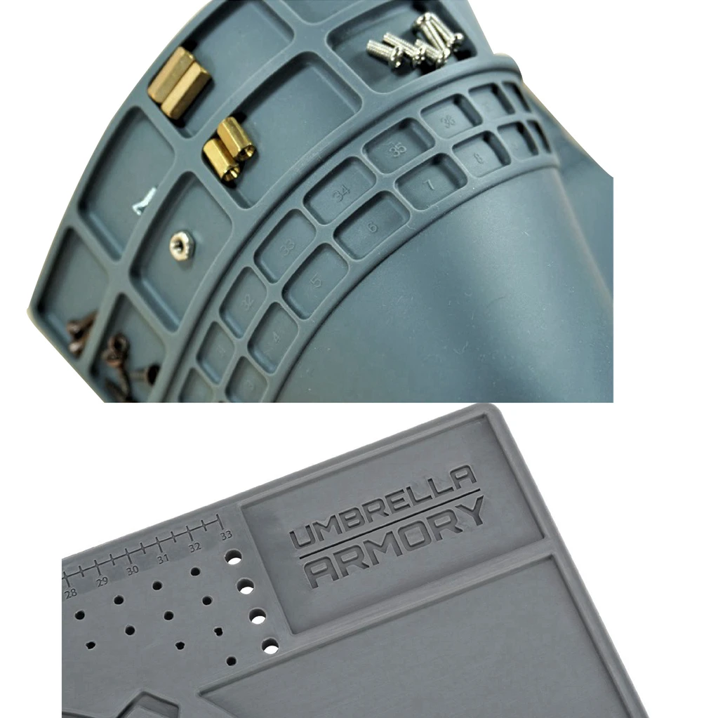 Multi-function Custom Magnetic Rc Car Pit Work Mat Non-slip Silicone Soldering Maintenance Platform Gun Repair Mat