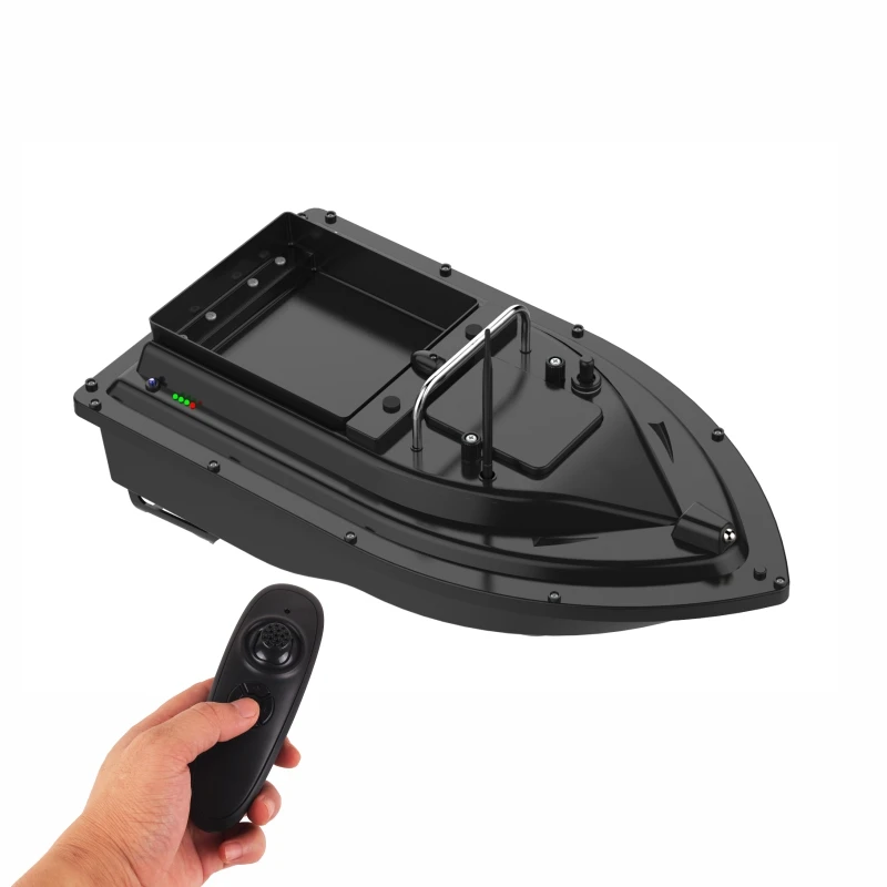 wholesale new rc fishing bait boat black GPS long distance bait boat for find fish