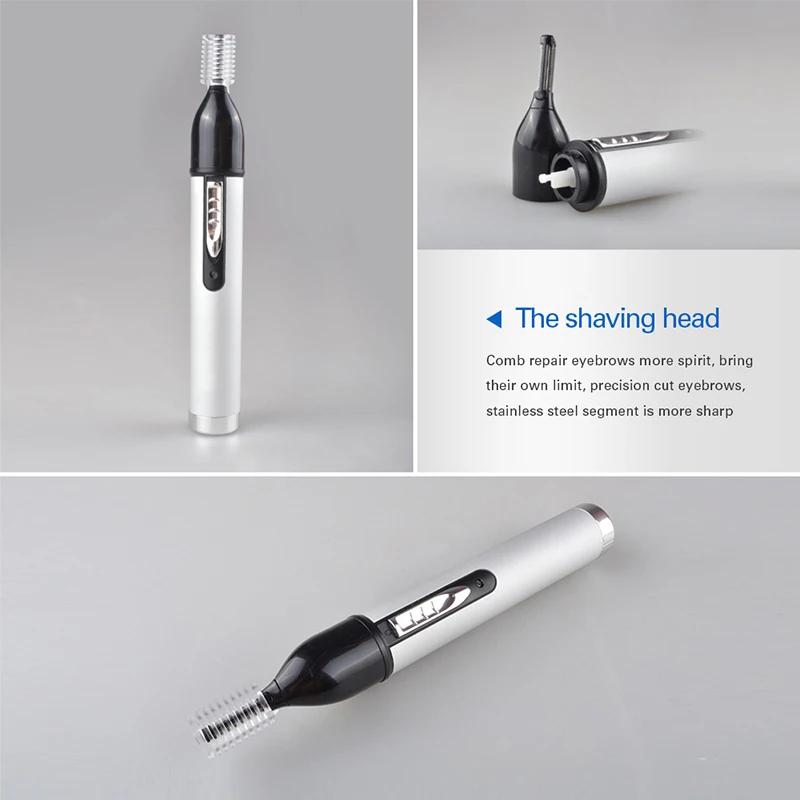 Rechargeable Private Label Mini Electric Eyebrow Trimmer Facial Hair Removal Shaver Hair Clipper