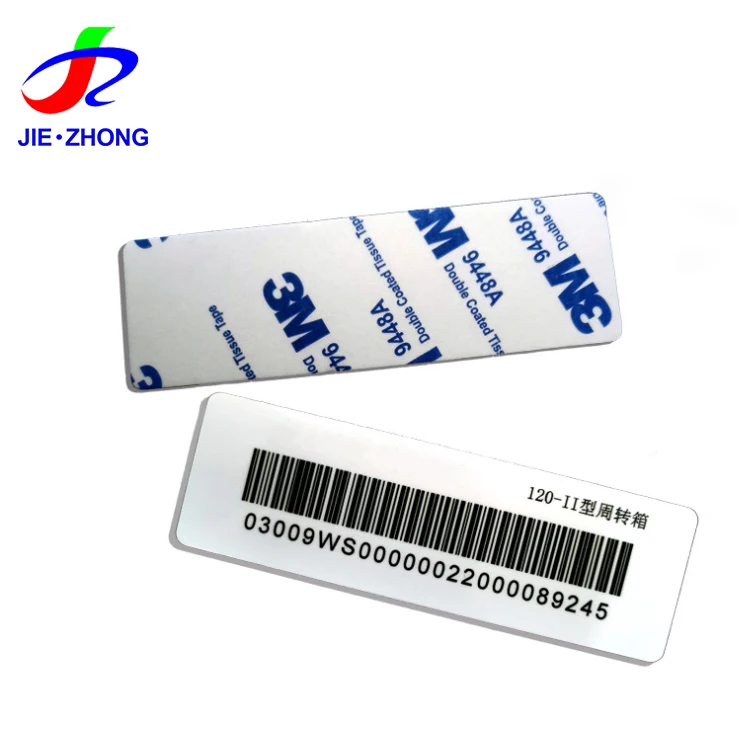 Serial Number/QR code/Barcode UHF RFID PVC Tag Card For Warehouse Logistics Pallet Tracking