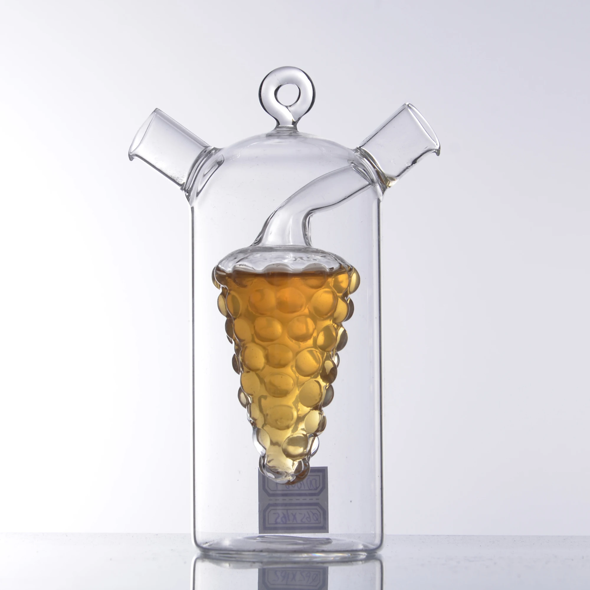 Стеклянная бутылка 2 в 1 для уксуса оливкового масла и уксуса DD10681