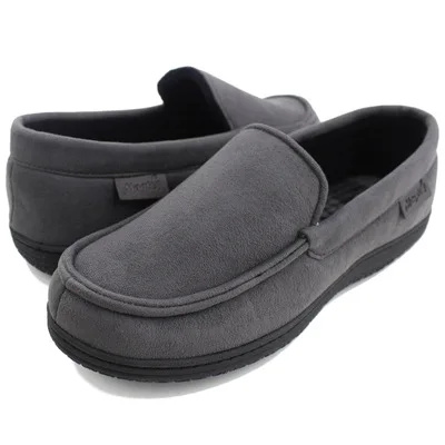 Custom indoor outdoor man slippers with closed-back soft comfortable slippers