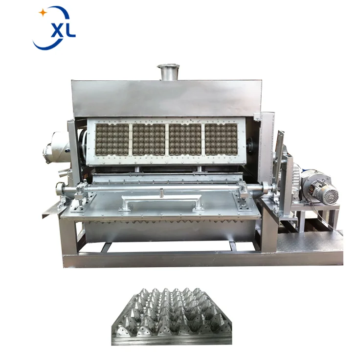 Egg box size egg tray machine CE