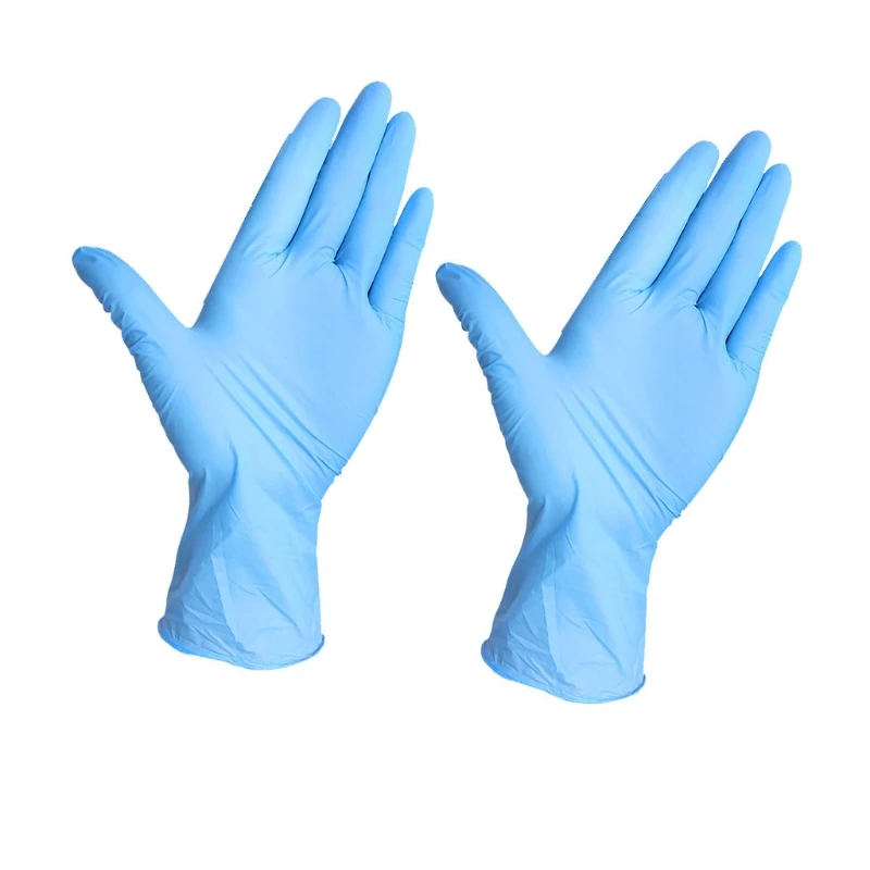 Заводская поставка хорошего качества одноразовый резиновый порошок guantes бесплатный осмотр латекс нитрил